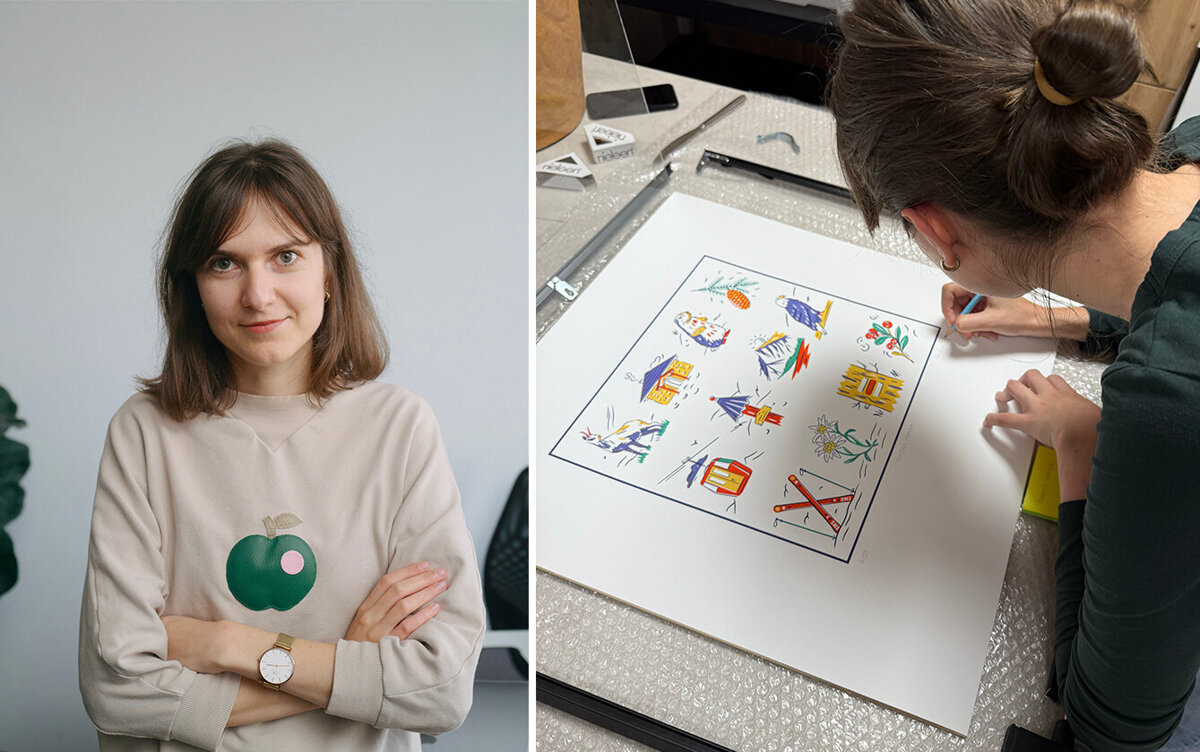 Ilustratorka Ked sa stretnu ti spravni ludia aj obal na cokoladu moze byt projektom snov