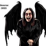 Karikatura dna Ozzy Osbourne