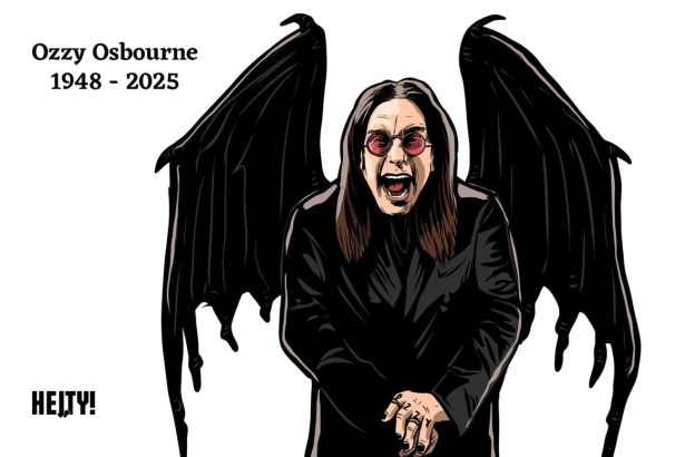 Karikatura dna Ozzy Osbourne