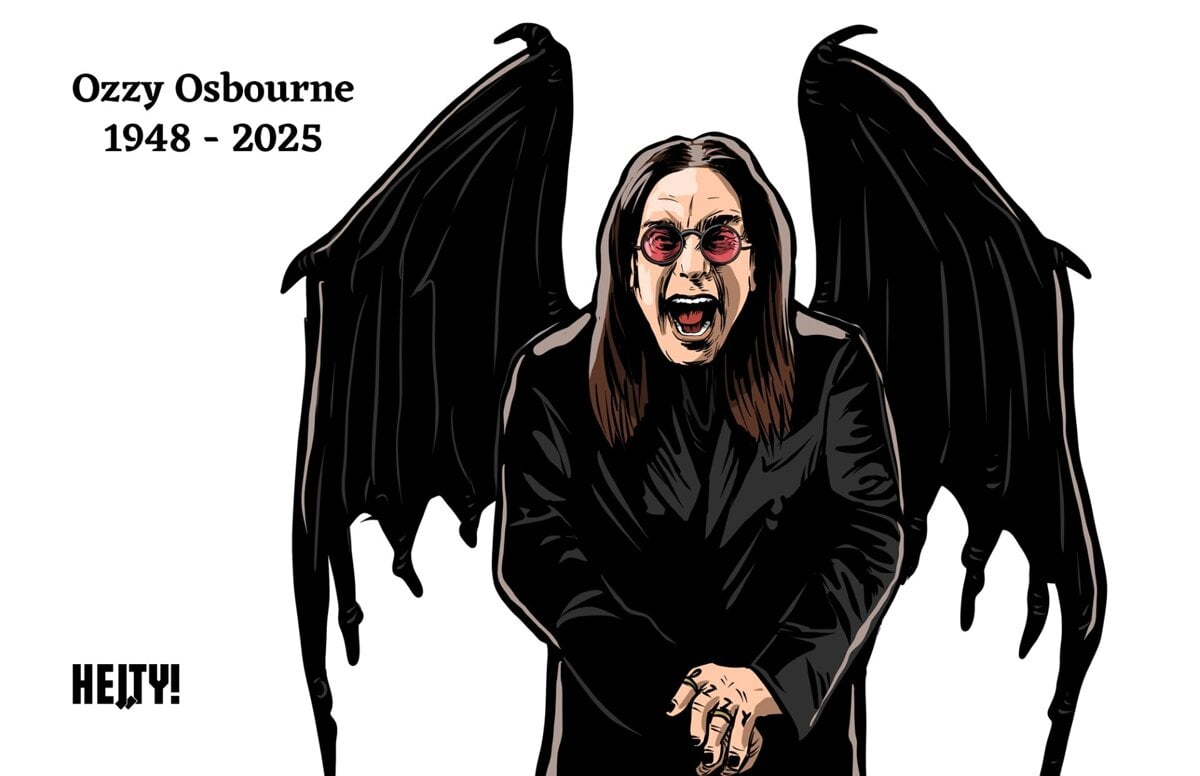 Karikatura dna Ozzy Osbourne