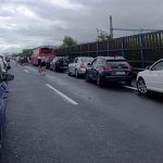 Vazne problemy na R1 havarie v silnom dazdi