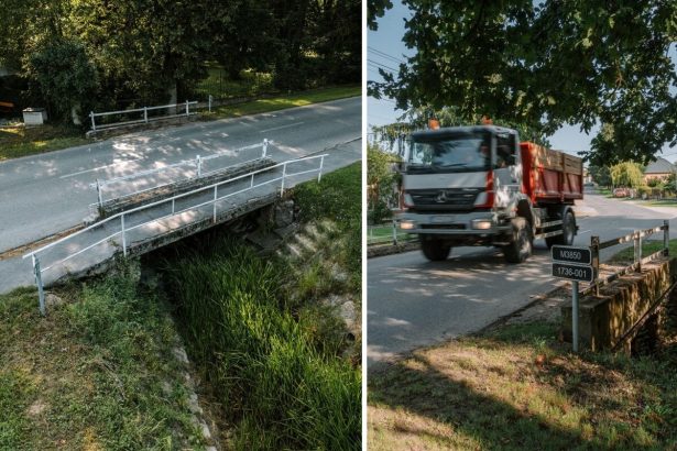 Obec nedaleko Topolcian sa rozluci s mostom