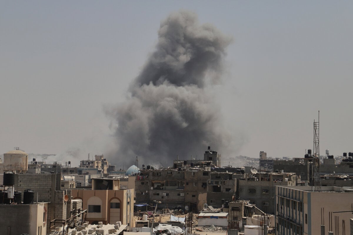 Po izraelskom nalete na utocisko v Gaze osem mrtvych