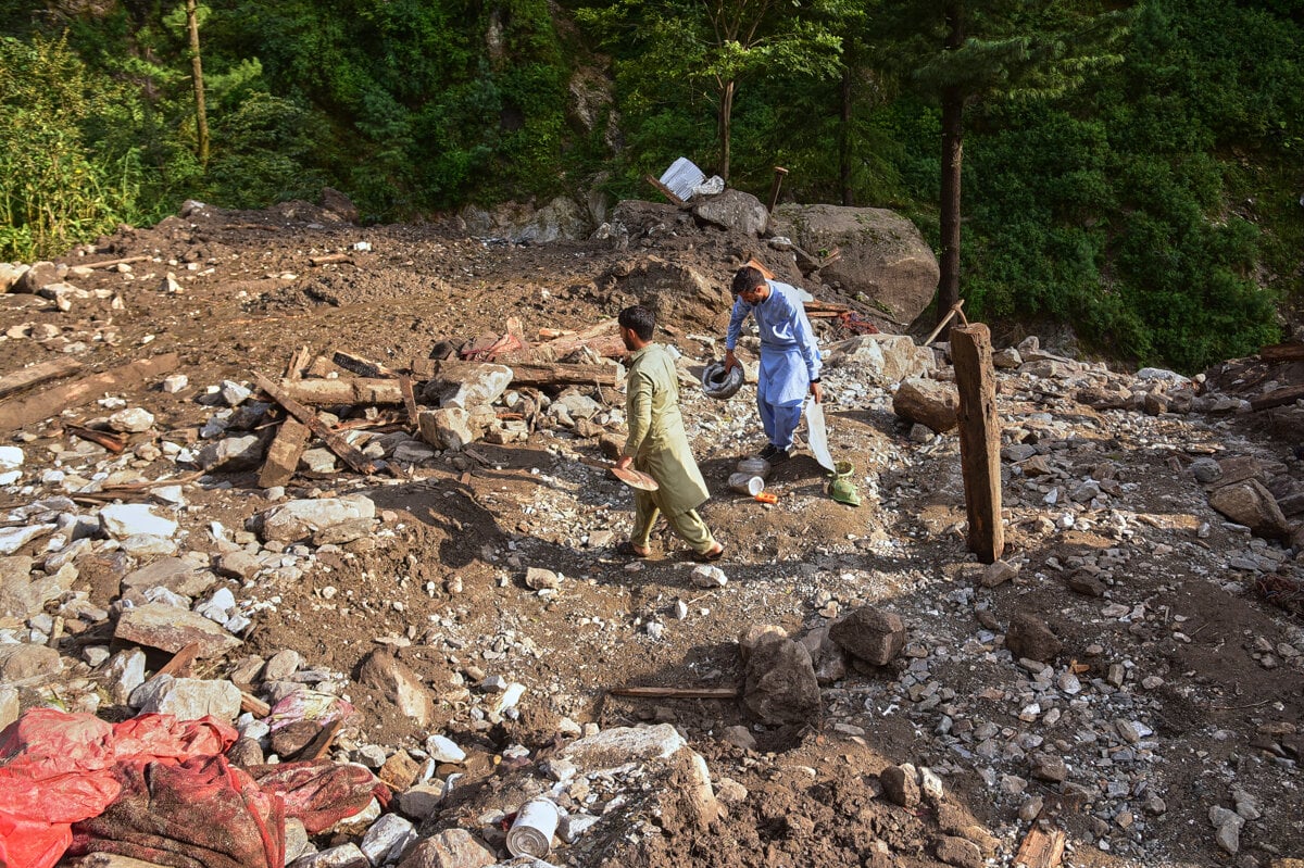 Pocet obeti monzunovych dazdov v Pakistane dosiahol takmer dvesto