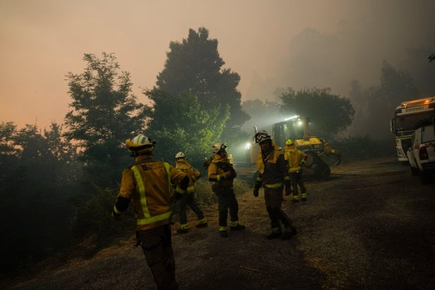 ohen sa za 40 minut posunul o 6 km