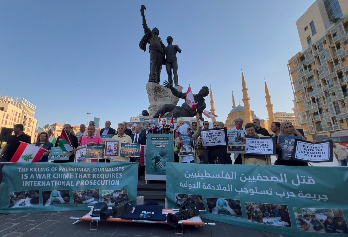 Media z vyse 70 statov odsudili zabijanie novinarov v Gaze