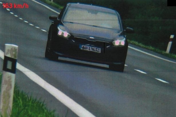 Namerali mu rychlost nad povoleny limit