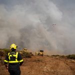 Severozapad Spanielska bojuje s dvoma lesnymi poziarmi