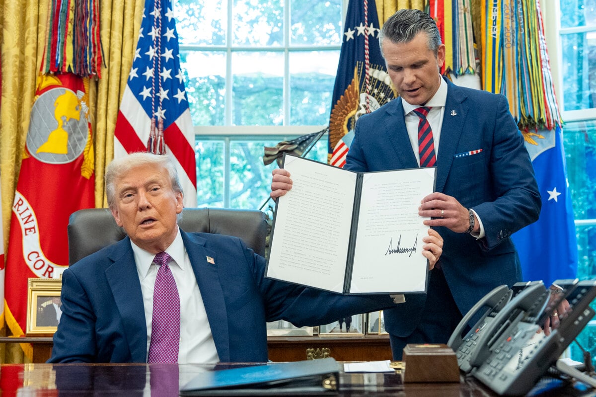 Trump nariadil ministerstvu obrany druhotny nazov ministerstvo vojny