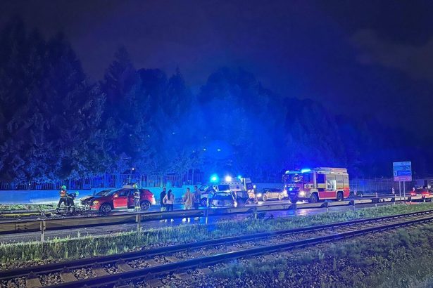 Vazna nehoda pri Starom cintorine v Ziline