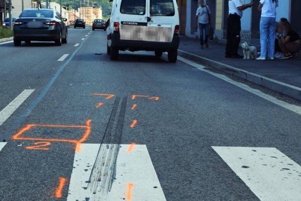 Vodicka nezastavila na priechode zrazila chlapca