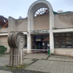 Autobusova stanica v Topolcanoch zatopena zatvorena do odvolania