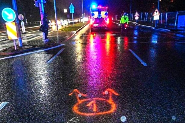 Krizovatkou presiel na cervenu a zrazil chodkynu Usiel policia ho hlada