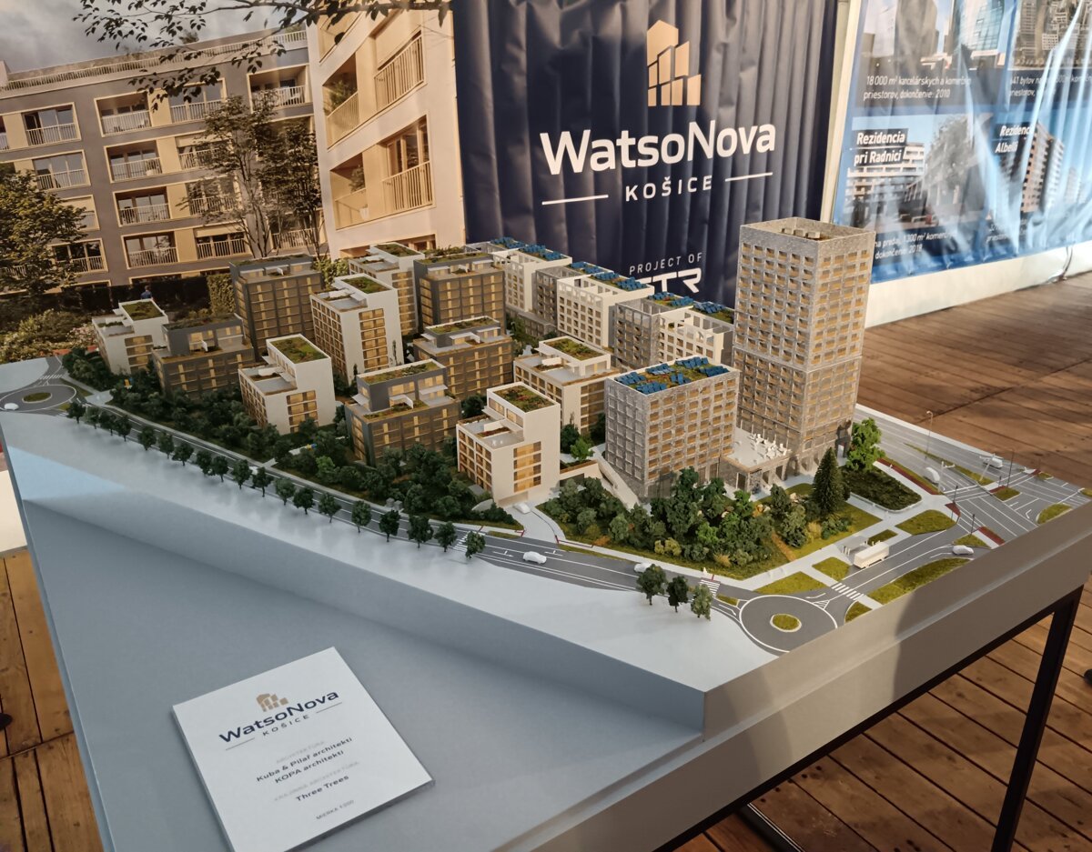 Rezidencna lokalita v centre Kosic sa stavia