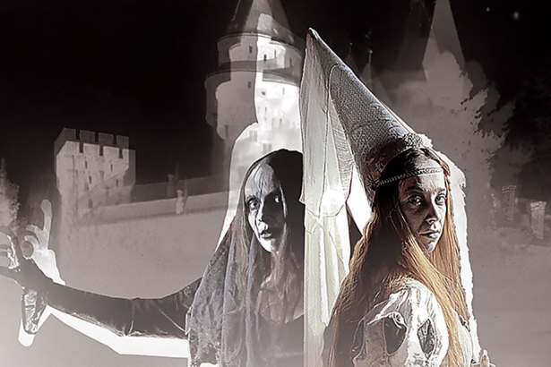 Cierna pani grof Palfy a Anna Rosina