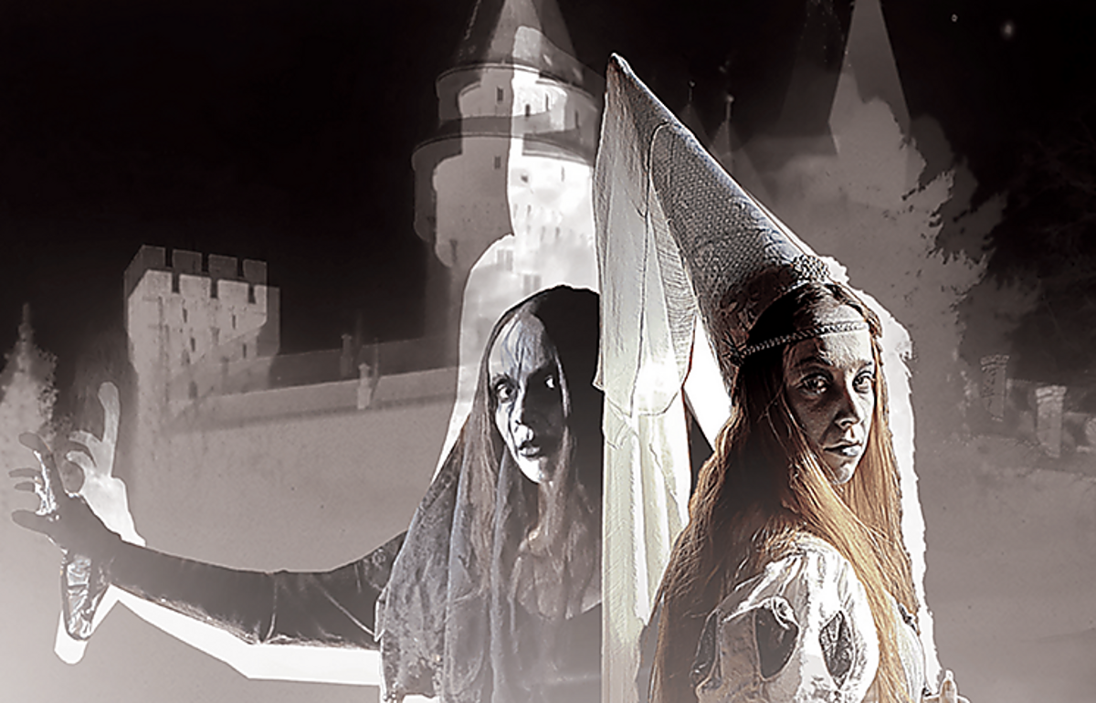 Cierna pani grof Palfy a Anna Rosina