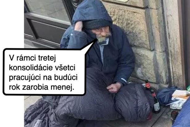 Cynicka obluda Zlepsovanie postavenia najchudobnejsich