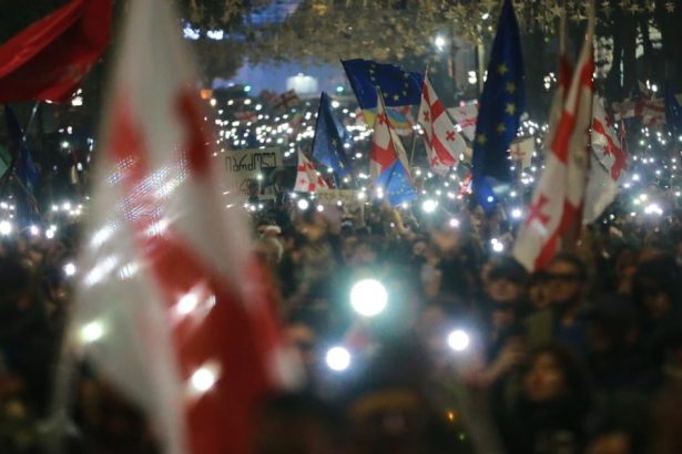 Gruzinsko si pripomina prve vyrocie proeuropskych zhromazdeni