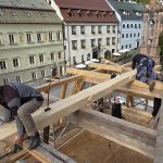 Obnova barokoveho krovu vstupuje do zaverecnej fazy