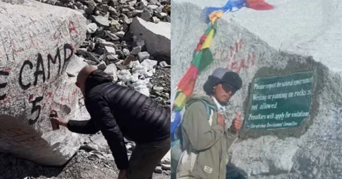 Separov podpis z Everestu nadobro zmizol Nieco vsak ostalo