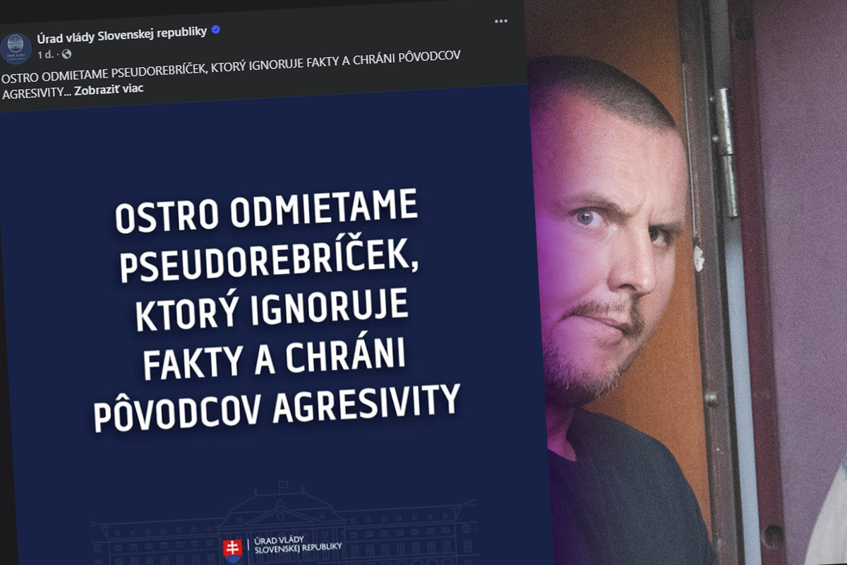 Urad vlady sa zastal dezinfoskeny a Bombicovi dochadza ze ho zneuzili