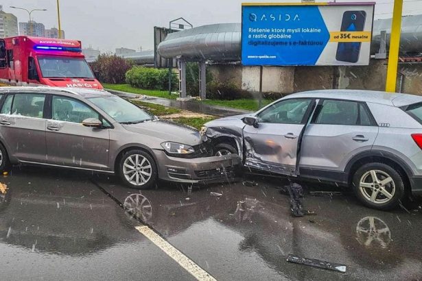 Vodicka v protismere havarovala bola v bezvedomi