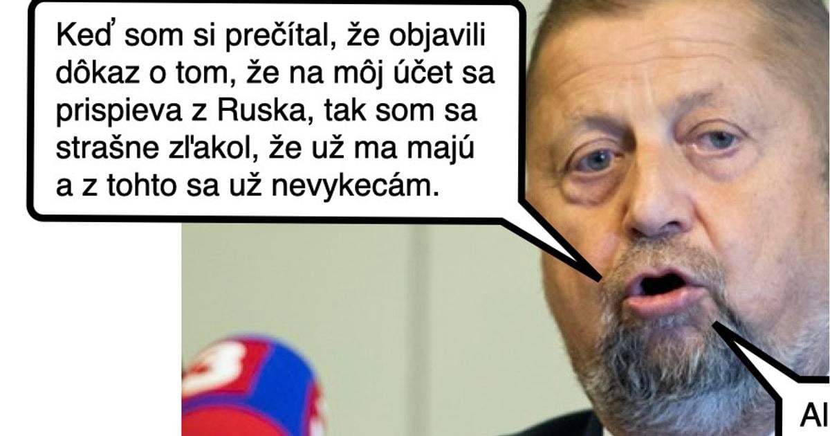 Cynicka obluda Usvedcujuci Harabinov ucet