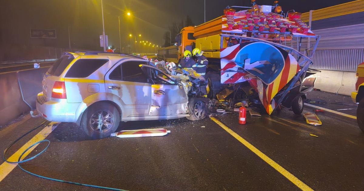 Policia Na D2 sa skoro rano stala nehoda