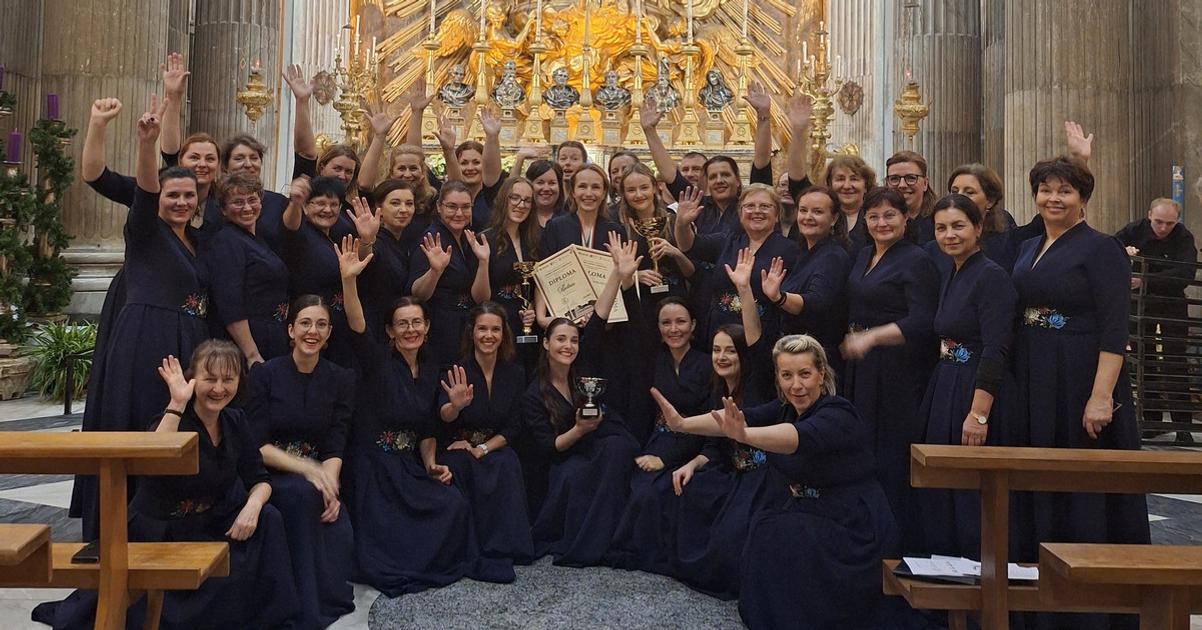 Spevacky zbor z Podpolania ziskal medzinarodny uspech