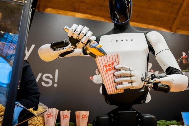 Tesla predstavila robota Optima verejnosti