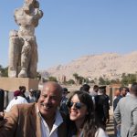 V Luxore odhalili zrekonstruovane kolosalne sochy faraona