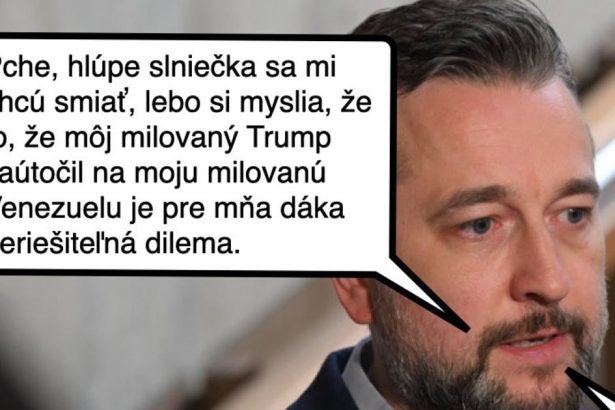 Cynicka obluda Blaha sa s tym vyrovna lahko