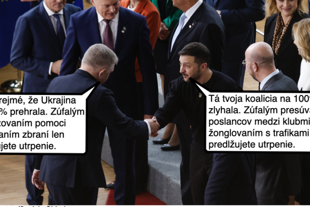 Cynicka obluda rekapituluje Minulorocna tragedia Slovenska v dvoch obrazoch