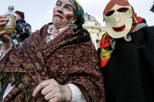 vikend vystupenie na ladopade zaciatok oslav fasiangov