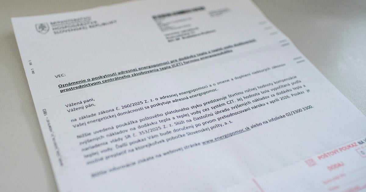 Ma sytri roky a dostala energopoukaz desattisicom ludi stale chyba