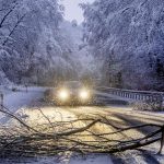 Madarsko Snezenie komplikuje dopravu v zapadnej casti havarovalo 16 autobusov