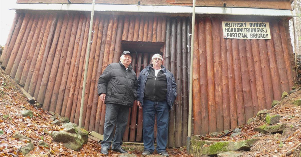Stopy partizanov v lesoch hornej Nitry nezmizli Pamiatky odboja udrziavaju dalsie generacie