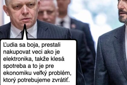 Vlada zachranuje klesajucu spotrebu Cynicka obluda