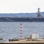 Americka lietadlova lod Gerald R Ford prechadza opravami a udrzbou v Chorvatsku