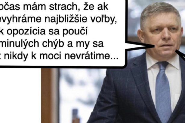 Cynicka obluda Hlina upokojuje Fica