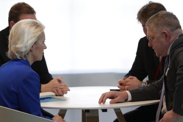 Fico po stretnuti s von der Leyenovou Dohodli sme sa ze tranzit ropy cez Druzbu musi byt obnoveny