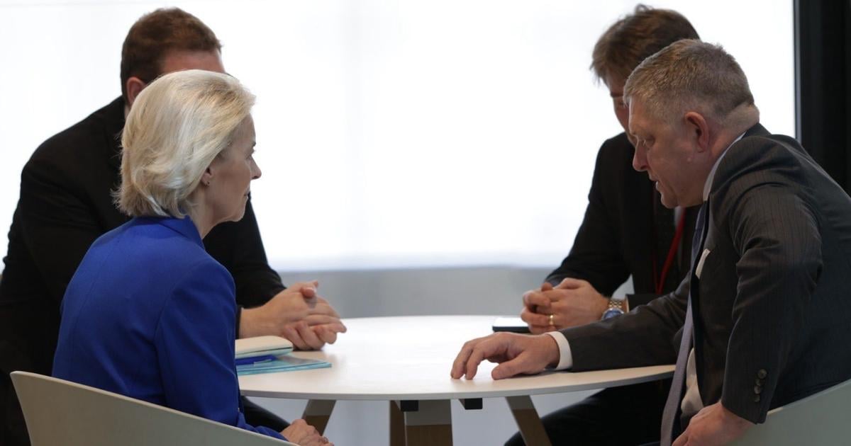 Fico po stretnuti s von der Leyenovou Dohodli sme sa ze tranzit ropy cez Druzbu musi byt obnoveny