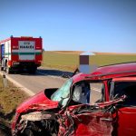 Pri Saris skych Michal anoch doslo k zrazke nakladneho auta s osobnym autom