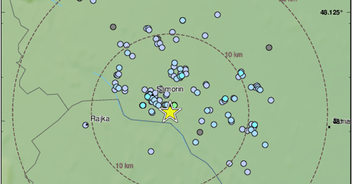 V okoli Samorina zaznamenali zatial najsilnejsi posluch februaroveho zemetrasenia