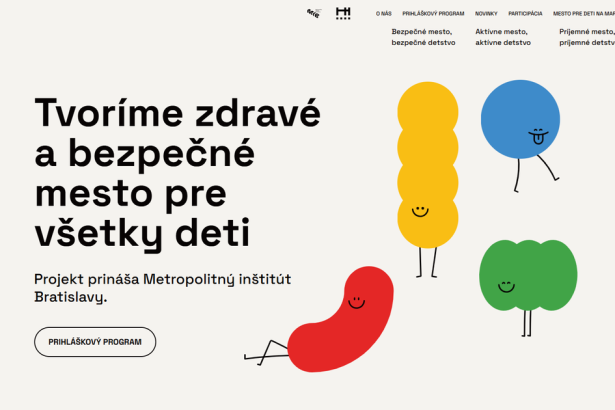 Program Mesto pre detii sa otvara pre dalsie skoly a komunity v Bratislave
