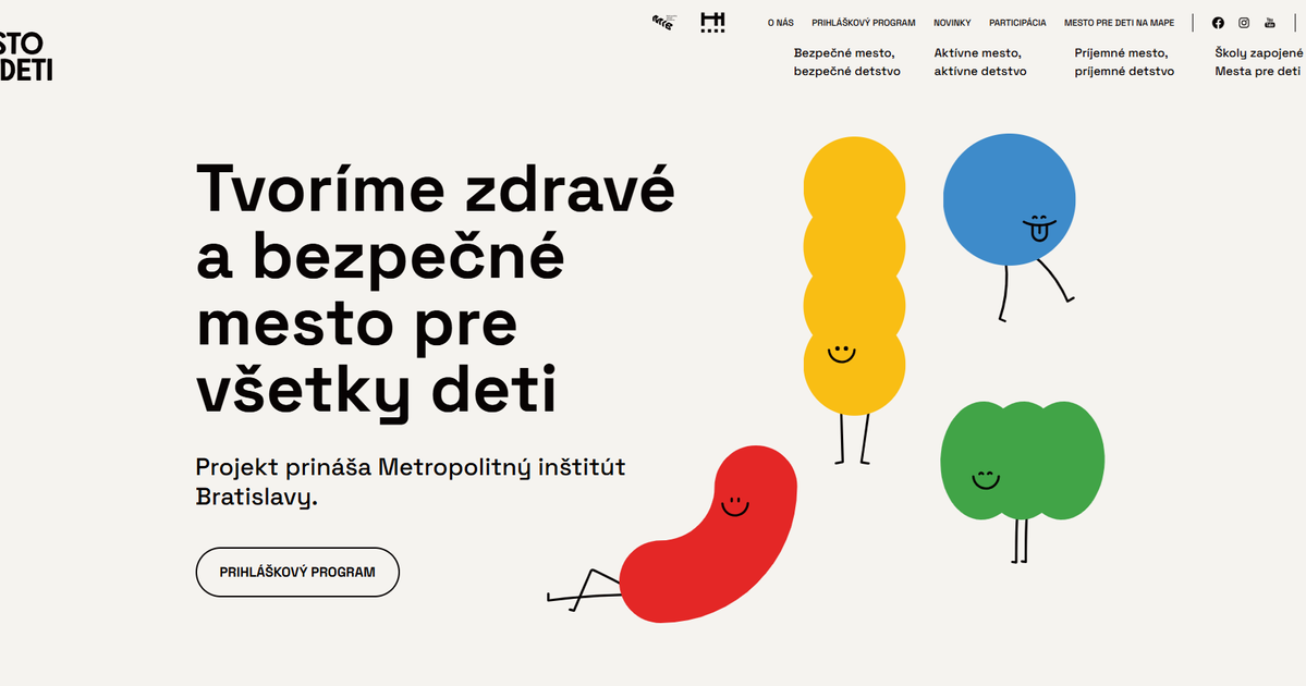 Program Mesto pre detii sa otvara pre dalsie skoly a komunity v Bratislave