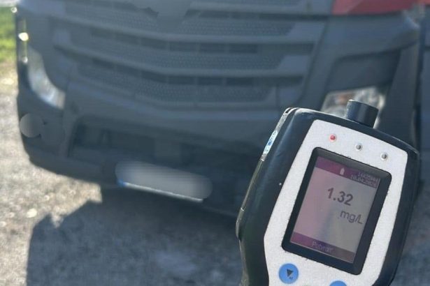 Vodic kamiona mal viac ako 27 promile skoncil v policajnej cele