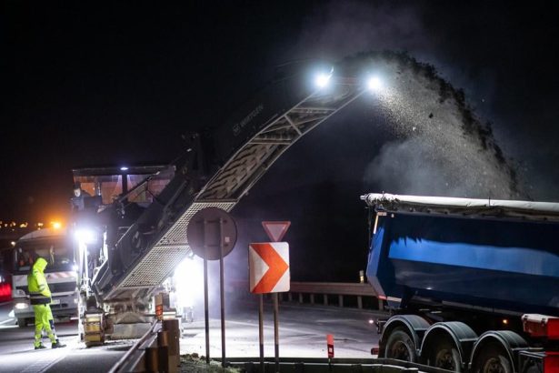 Na kritickej krizovatke pri Nitre sa dokoncuju prace Nasadili desiatky ludi a strojov