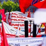 Najprv nasa praca az potom vase zisky na prvomajovych protestoch sa v nemecku zucastnilo tisice ludi