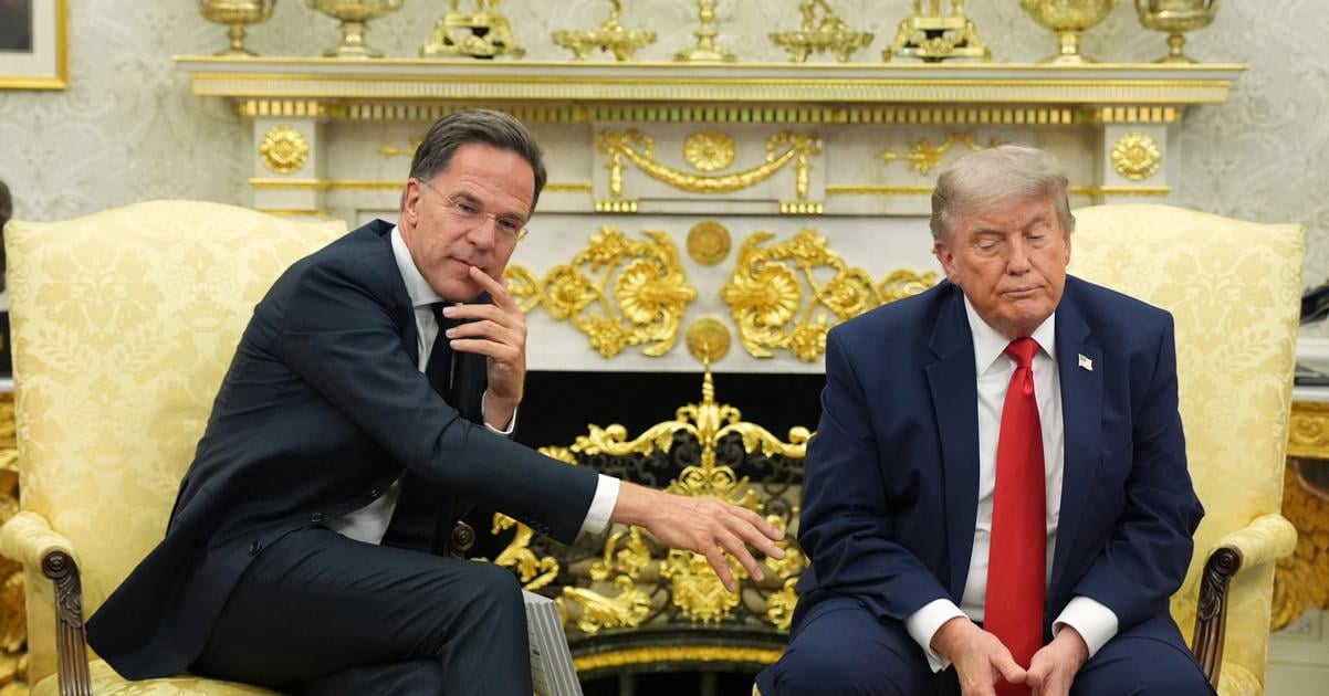 Rutte sa snai pred samitom zska Trumpa M preto problm s talianskou premirkou